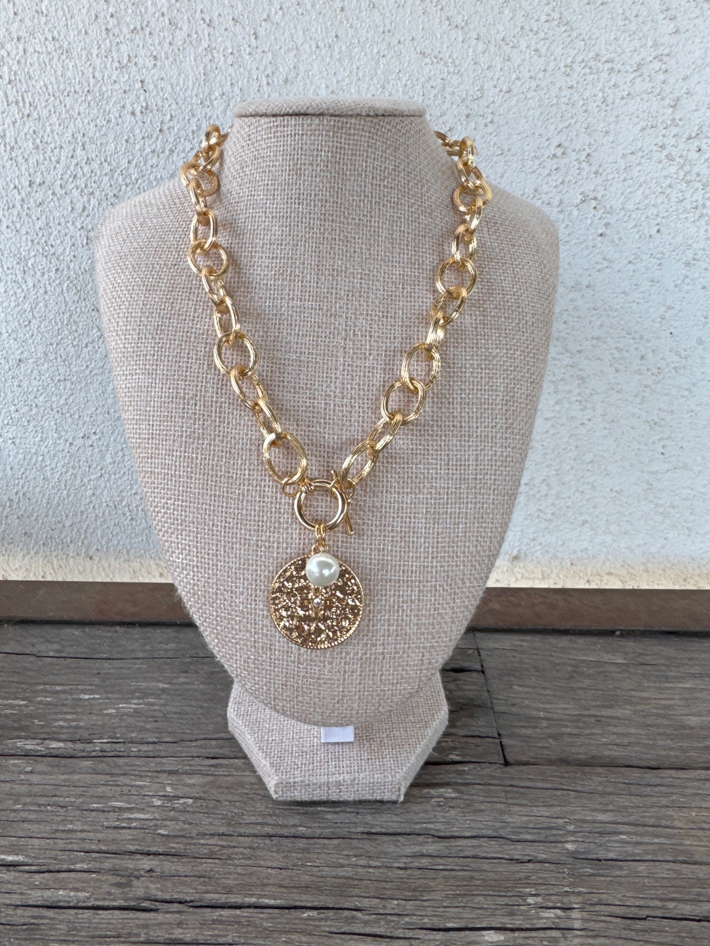 Catherine Chunky Gold Necklace
