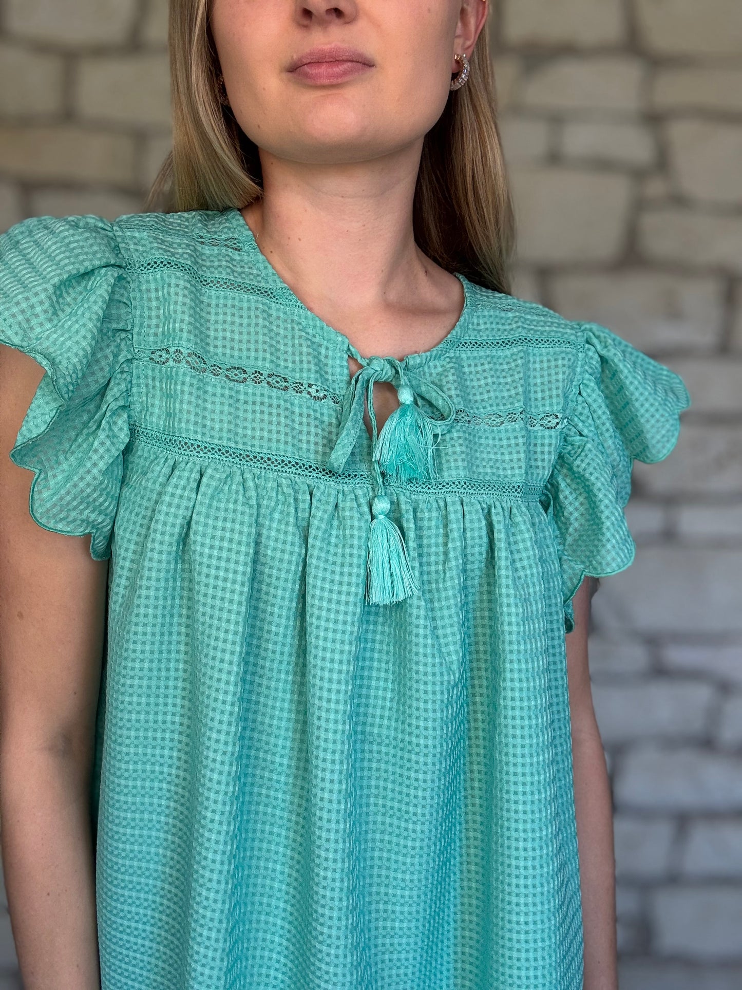 Tickle Me Teal Dress