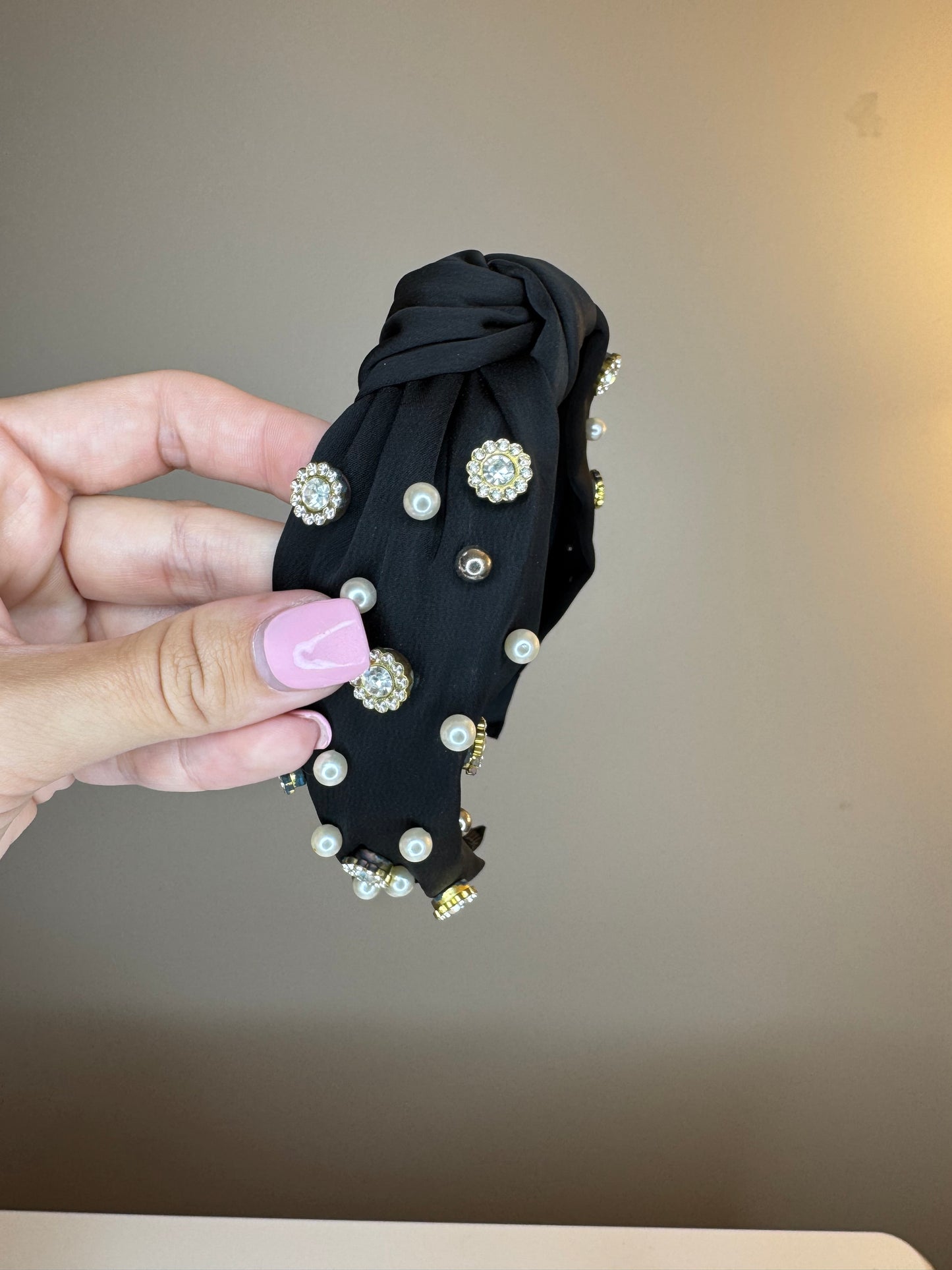 Pearl Knot Headband