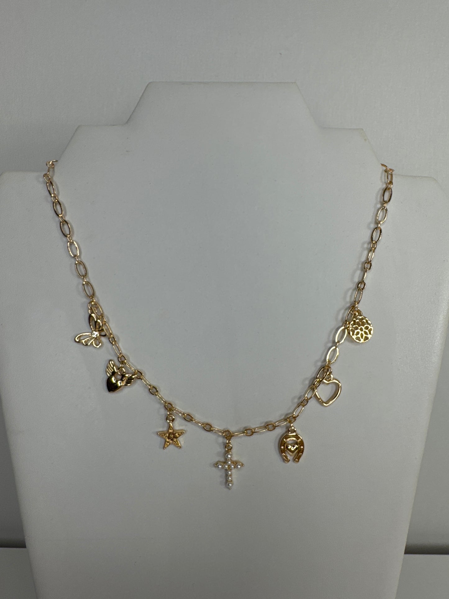 Cross Charm Necklace