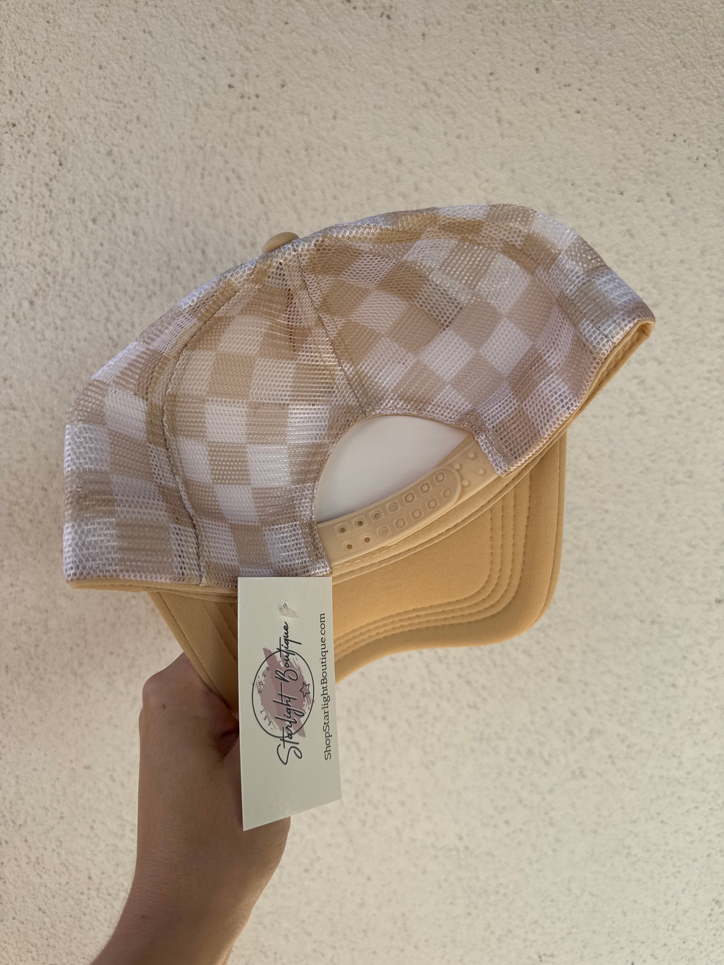 Drink Mode On/ Tan Hat