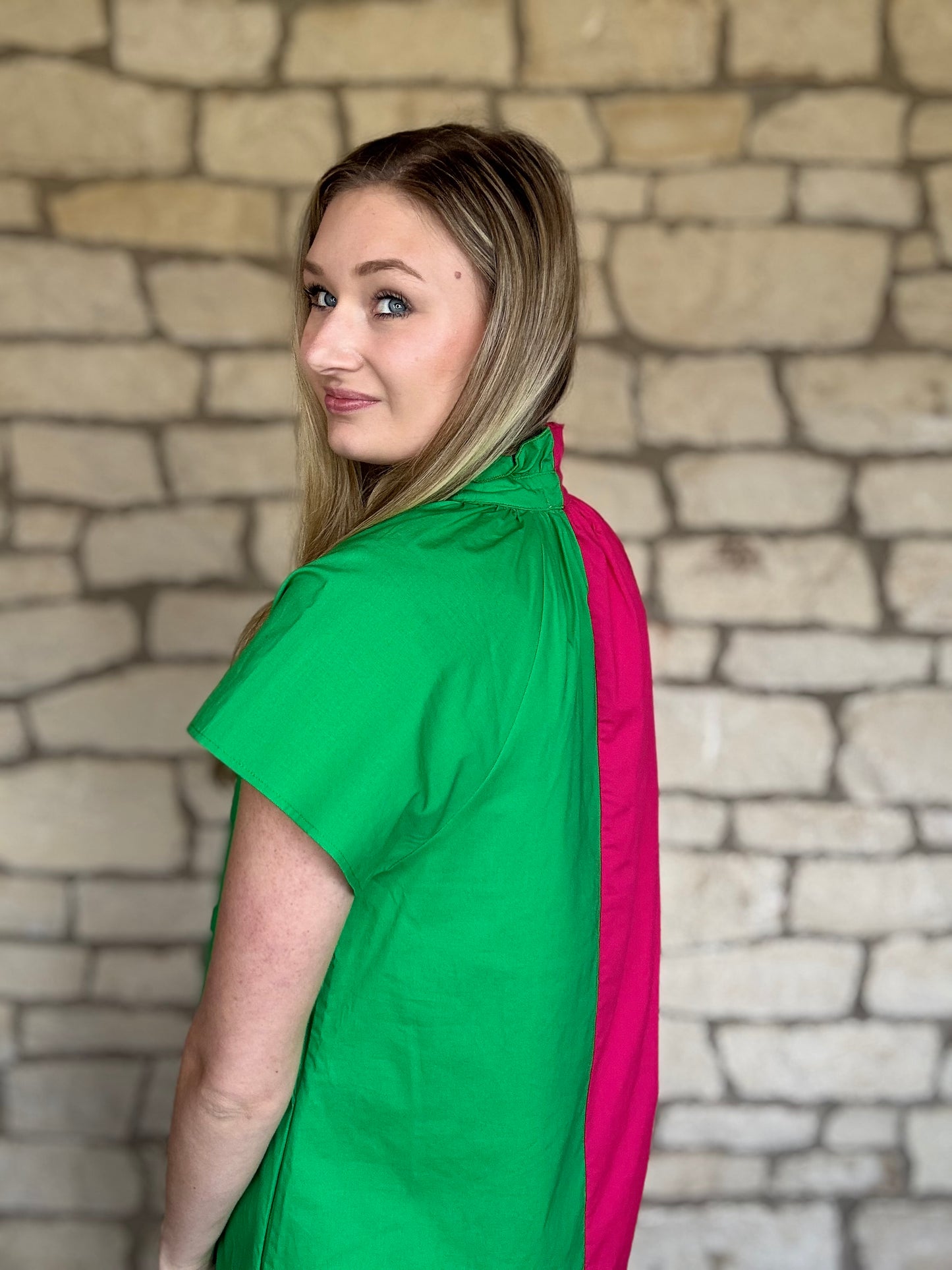 Color Block Dress
