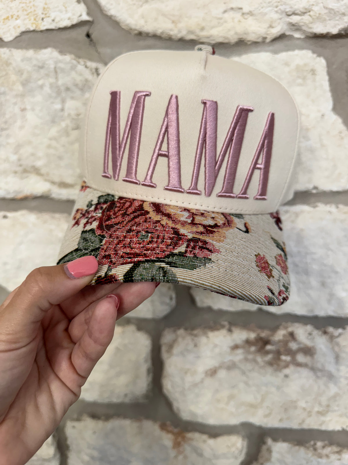 Mama Floral C.C. Hat