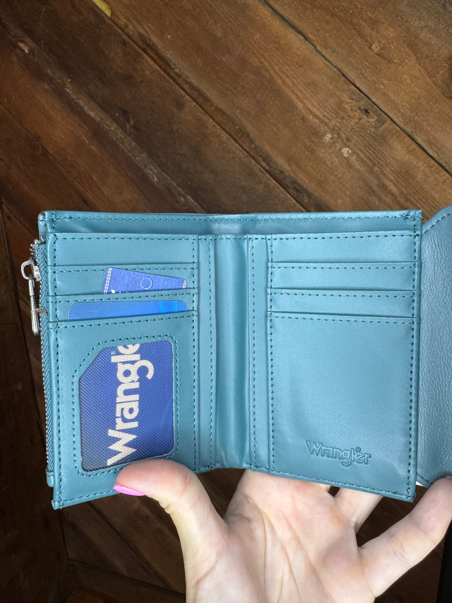 Wrangler Wallet- Blue