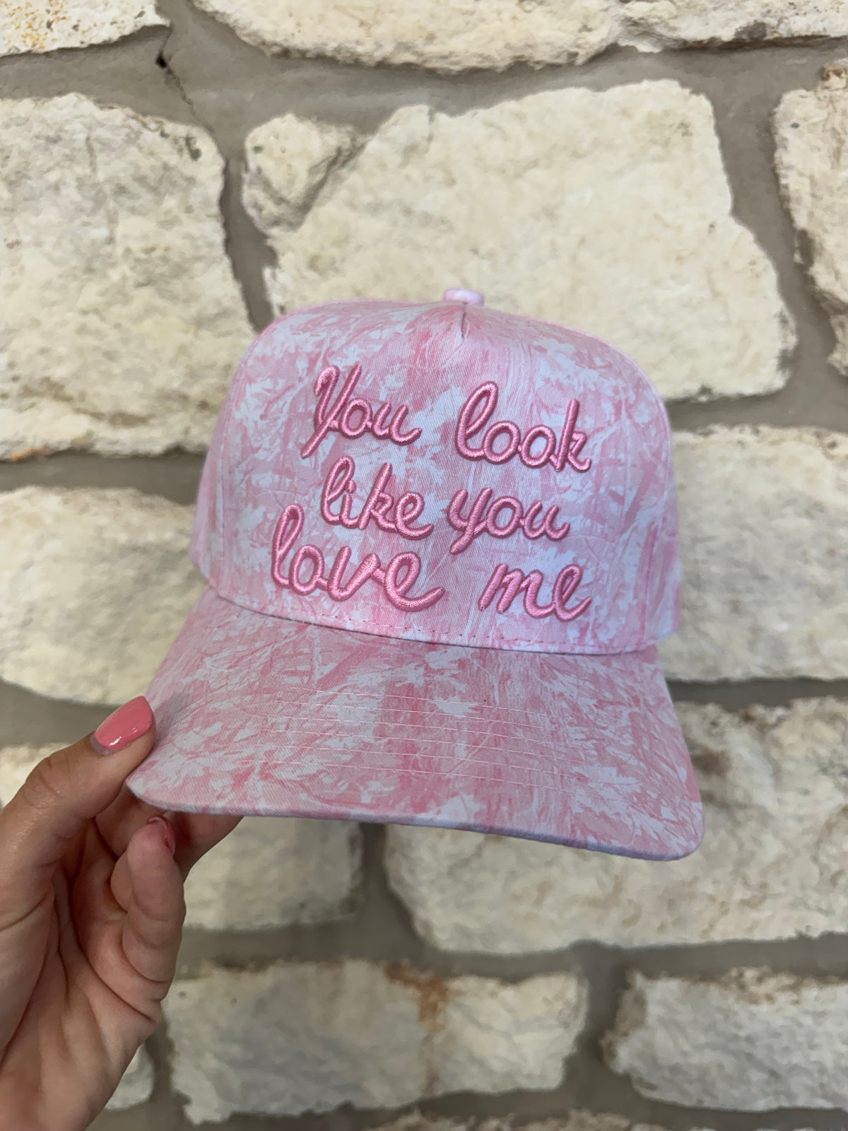 You Look Like You Love Me Pink C.C. Hat