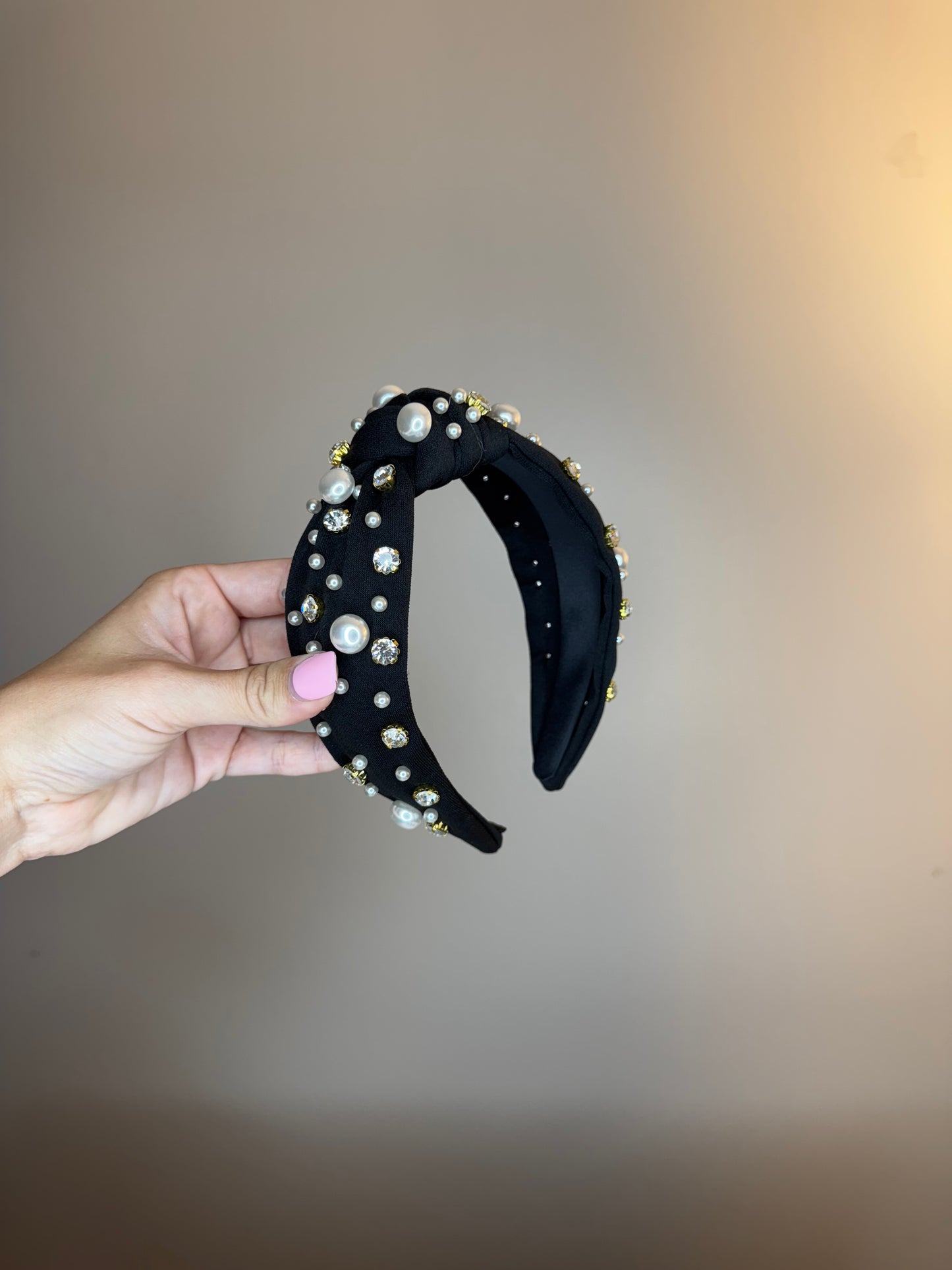 Pearl Knot Headband