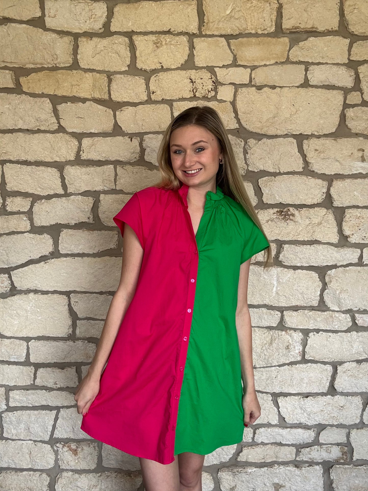 Color Block Dress