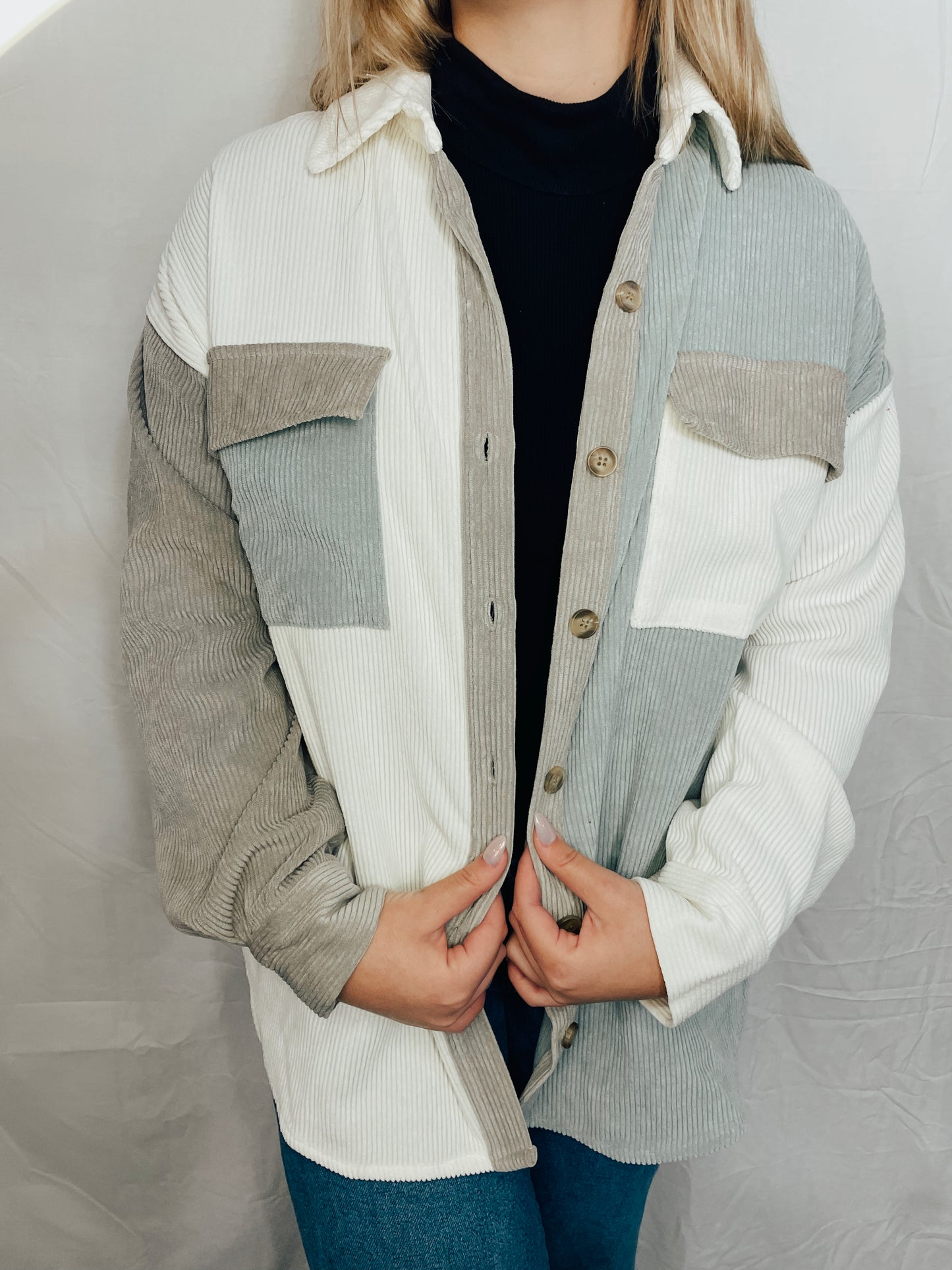 Cuddled In Jacket