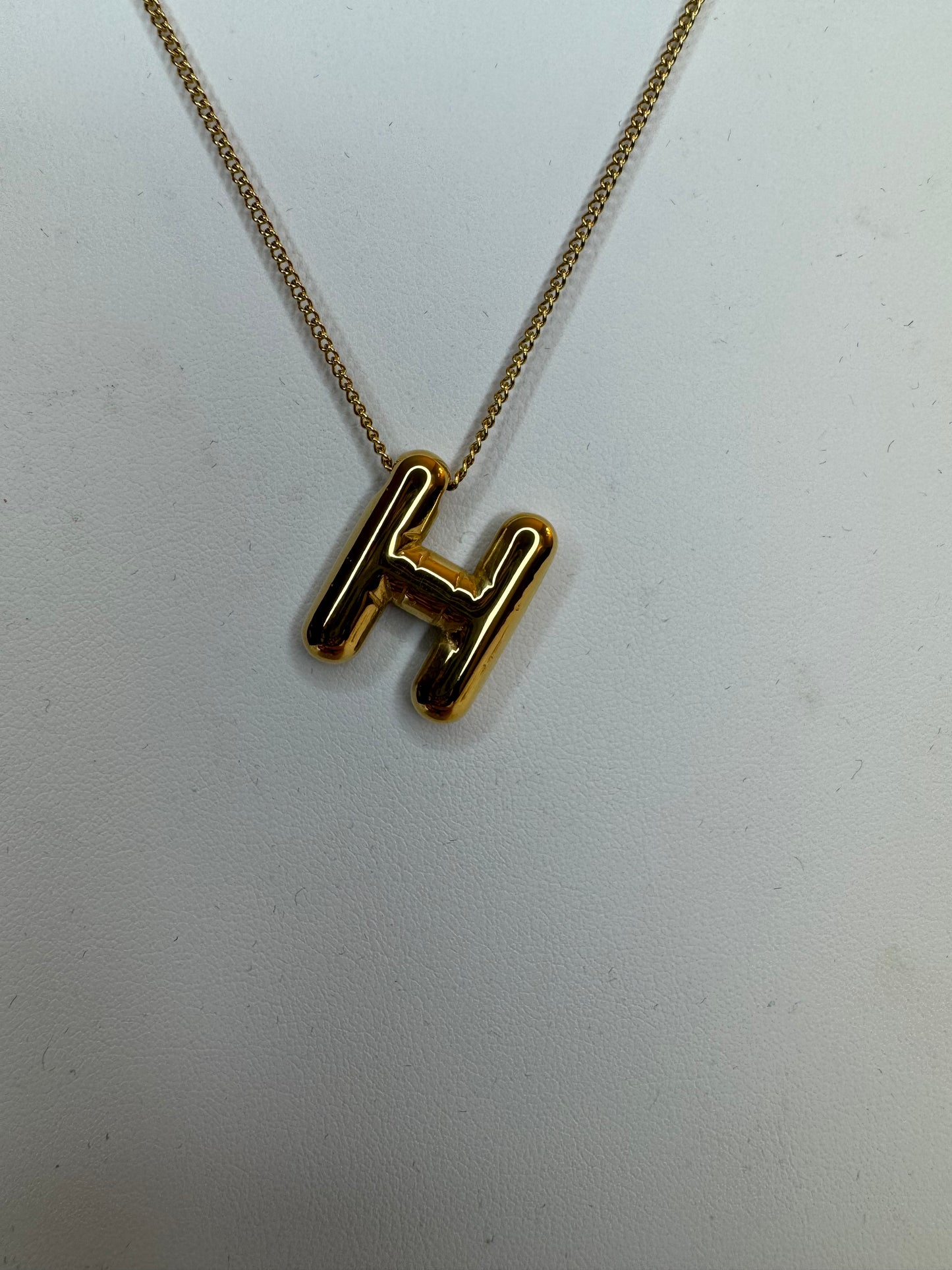 Balloon H Necklace