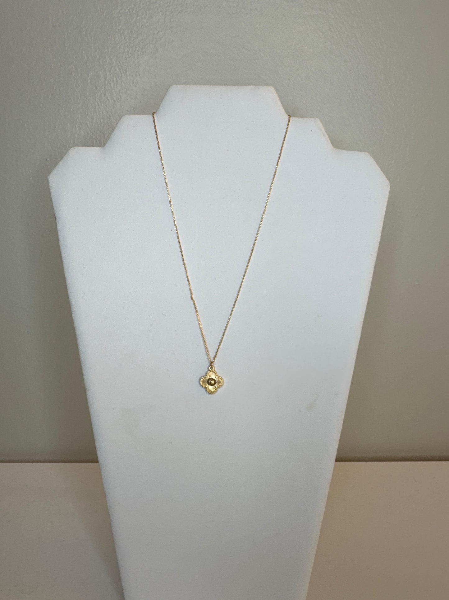 Gold Clover Necklace