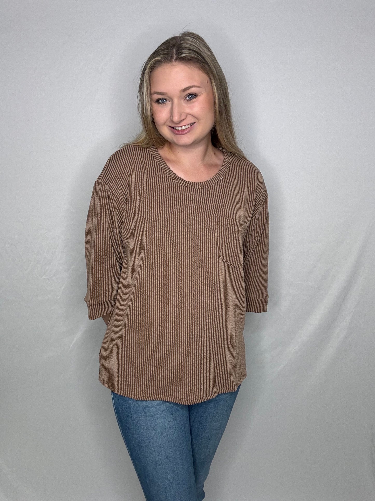 Kendall Top- Brown