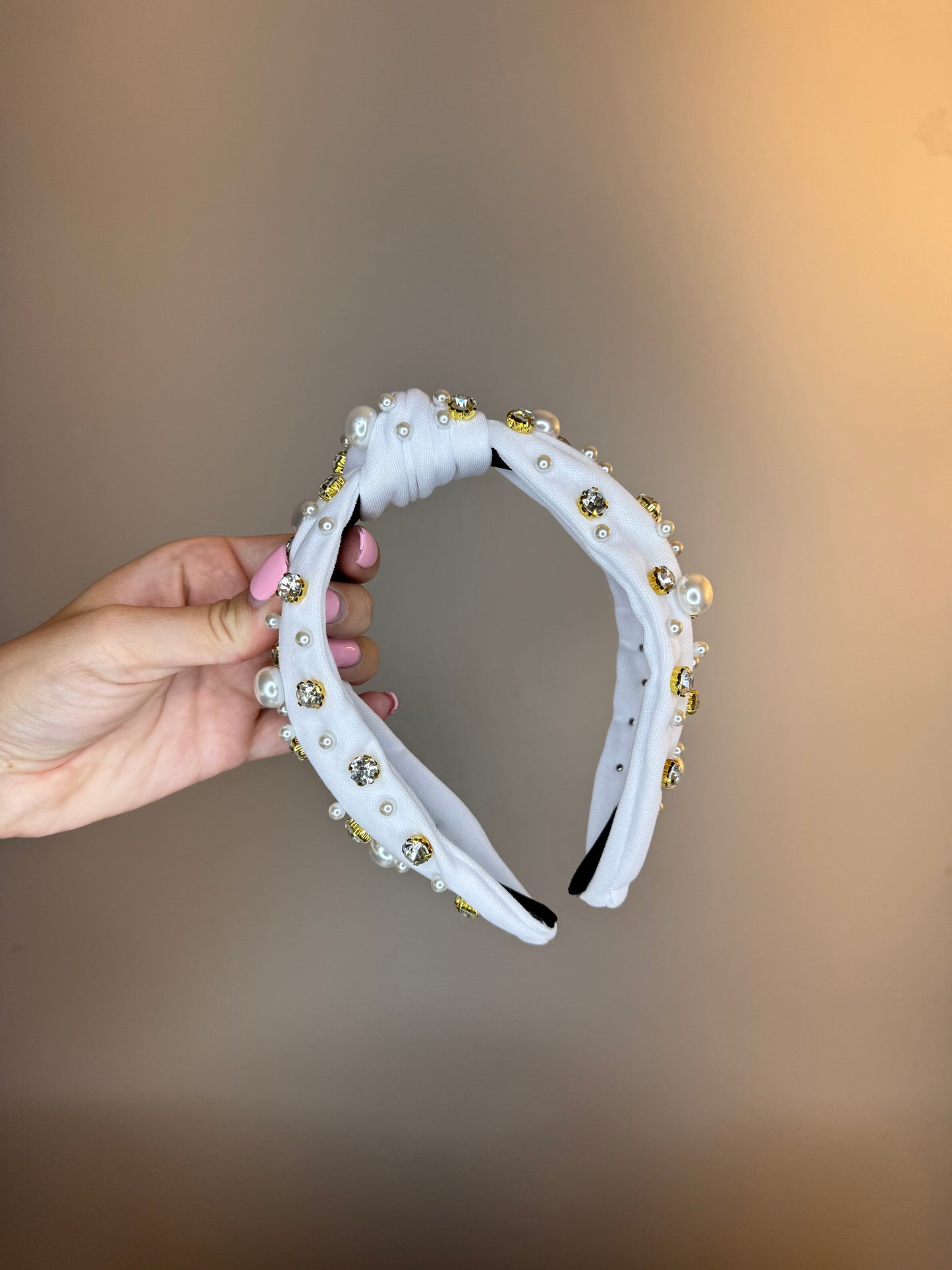 Pearl Knot Headband