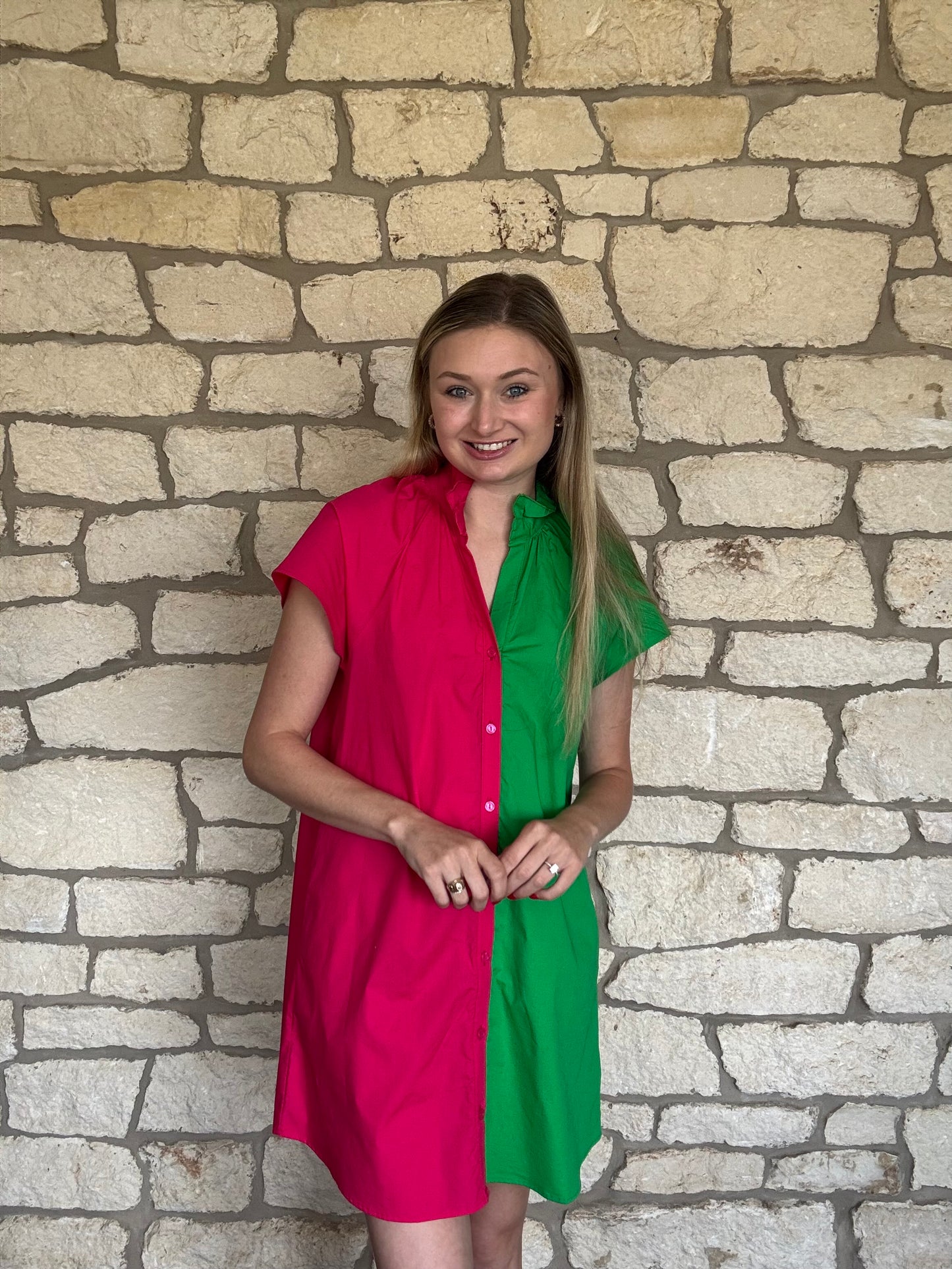 Color Block Dress