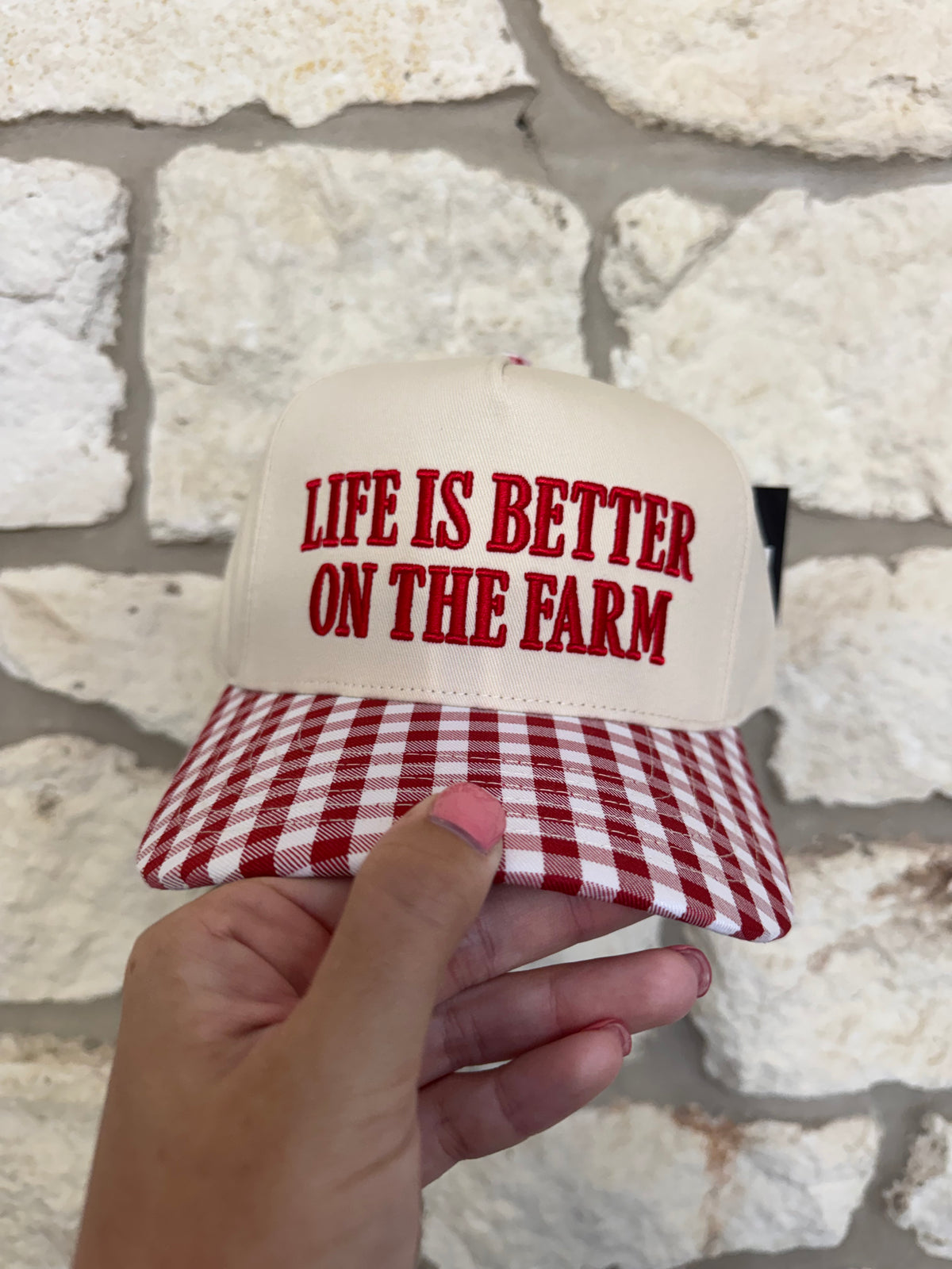 Life is Better on the Farm C.C. Hat
