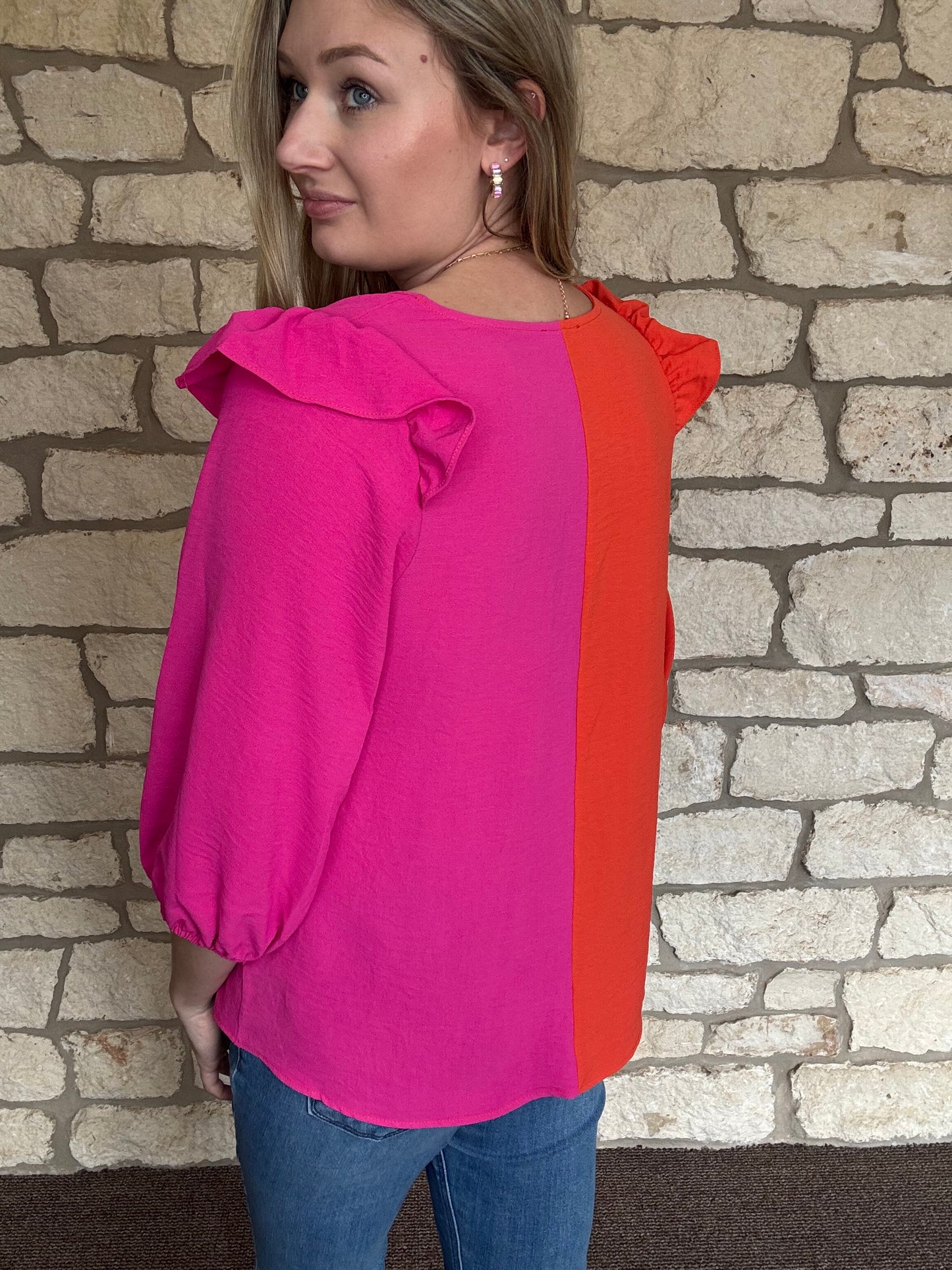 Color Block Top