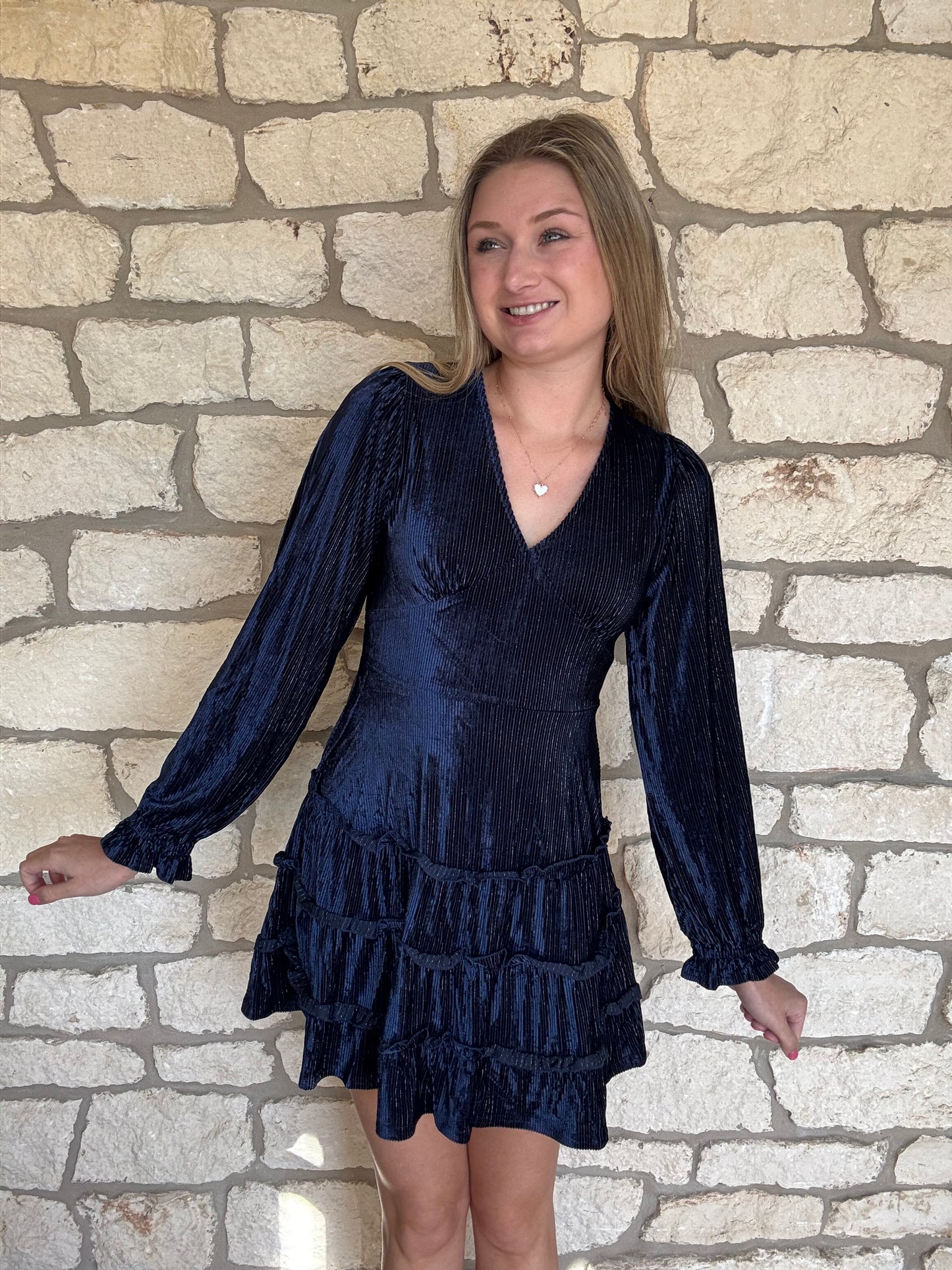 Out For Wine Dress- Midnight