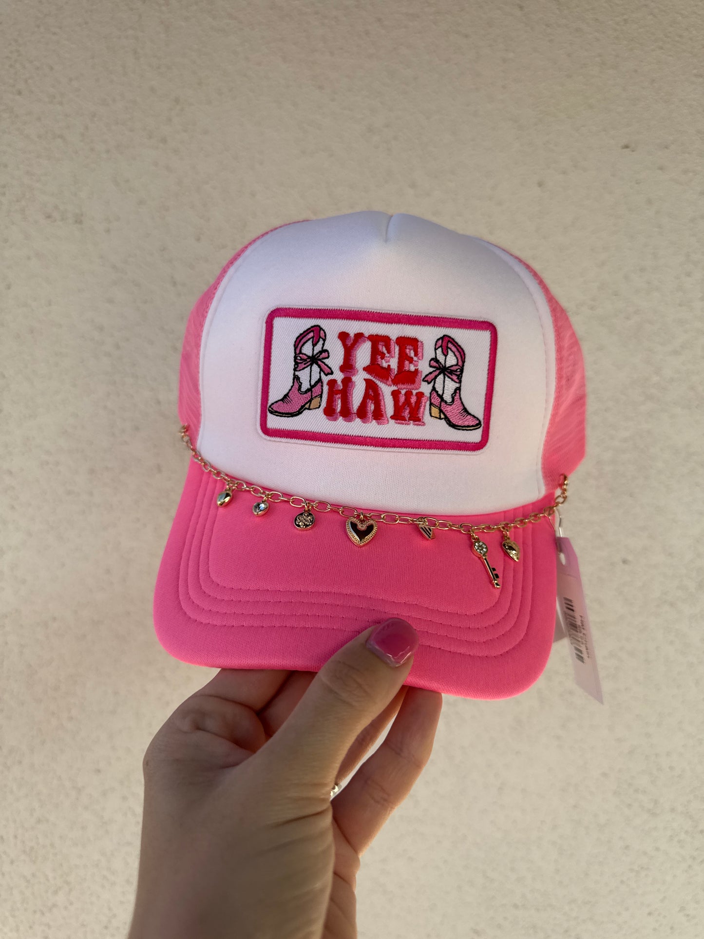 Yee Haw/ Light Pink Hat