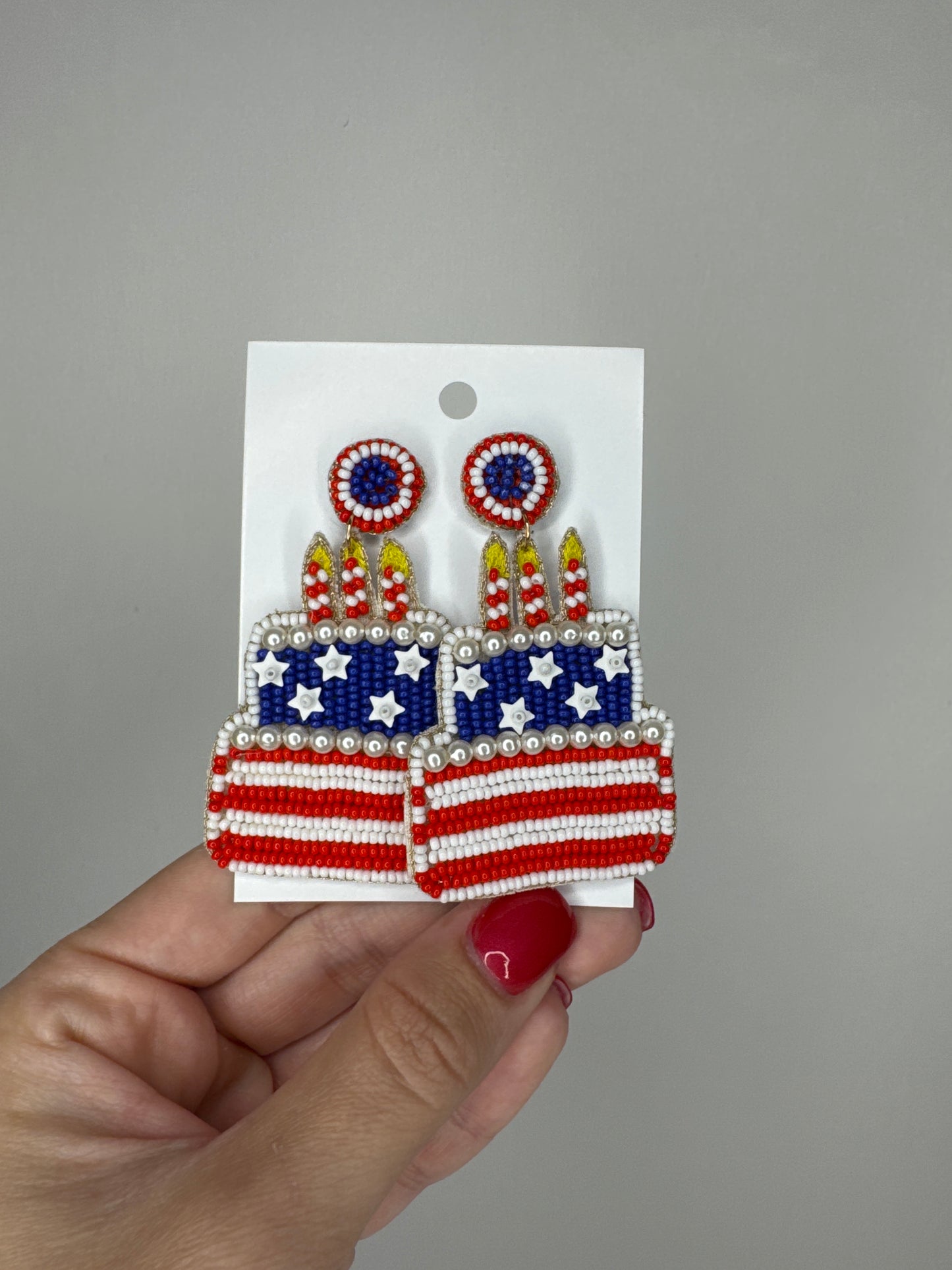 4th of July Earrings
