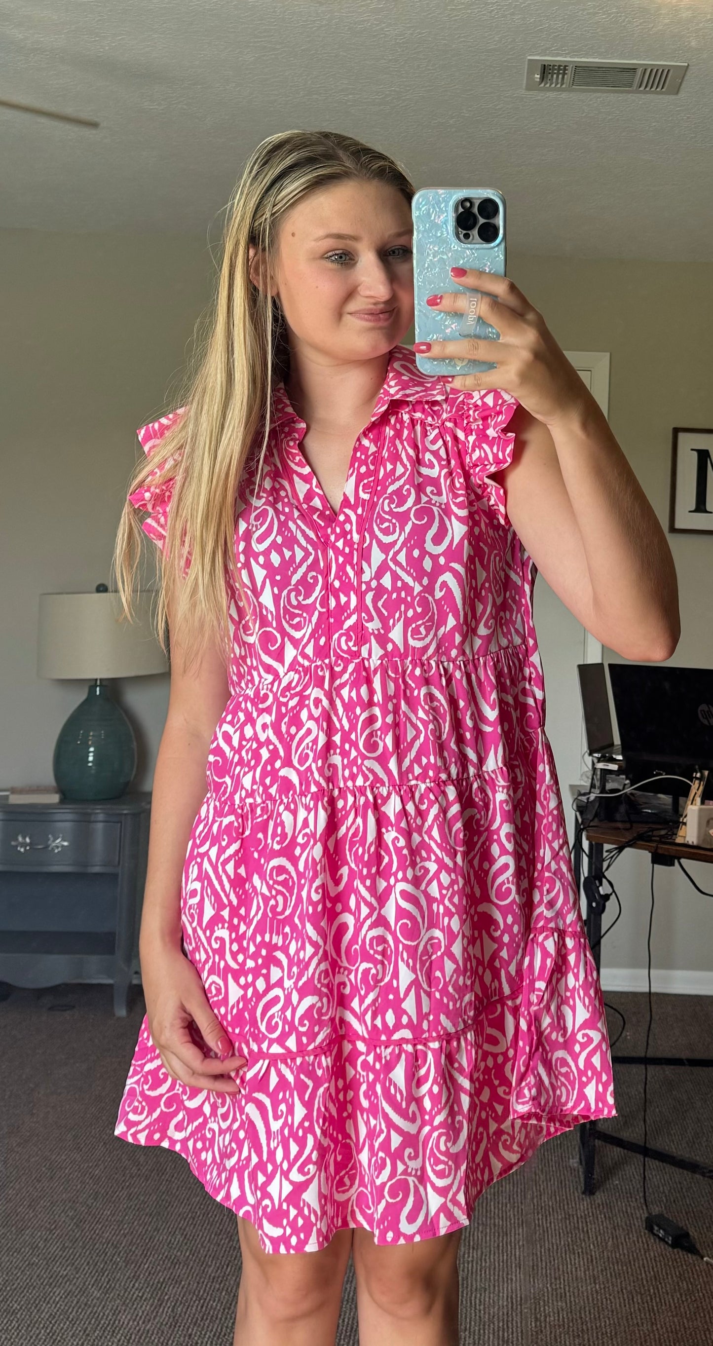 Seaside Dress- Pink