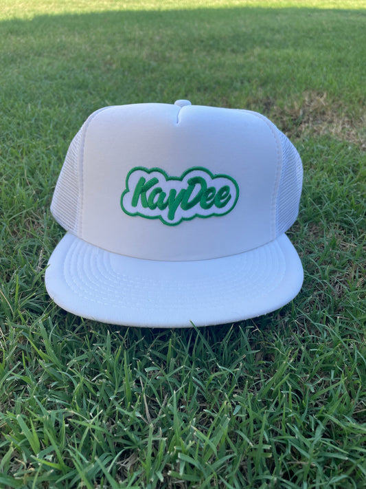 White KayDee Trucker Hat