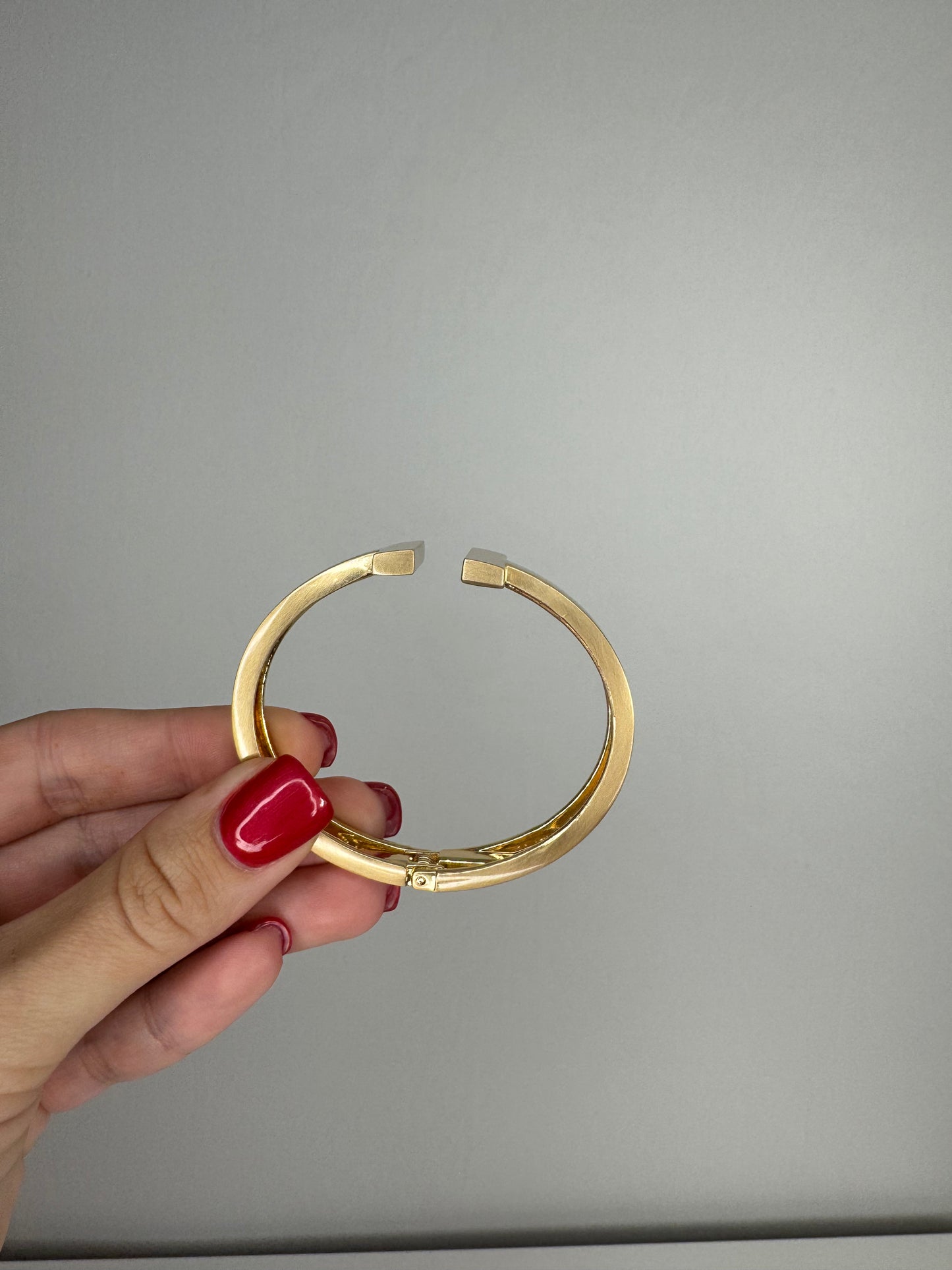 Gold T Cuff- Matte