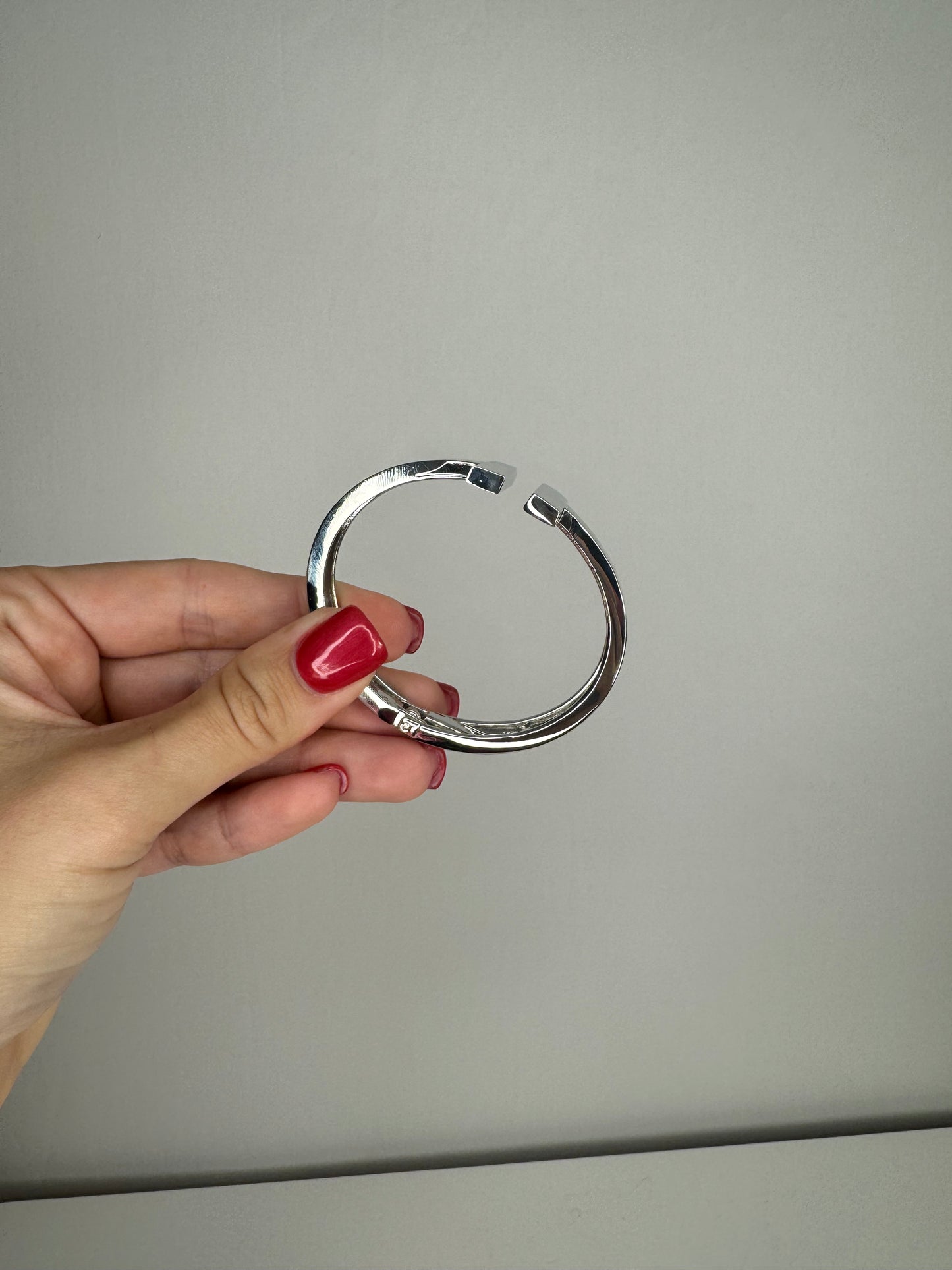 Silver T Cuff