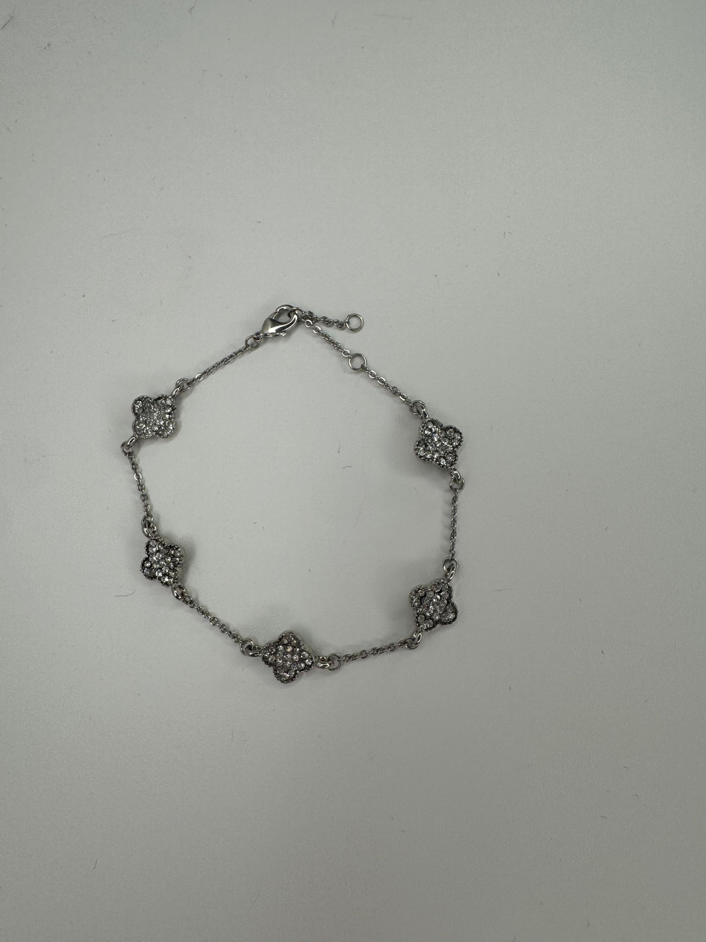 Silver Diamond Bracelet