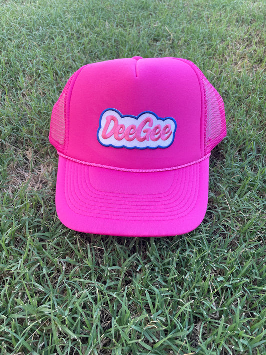 Pink DeeGee Trucker Hat