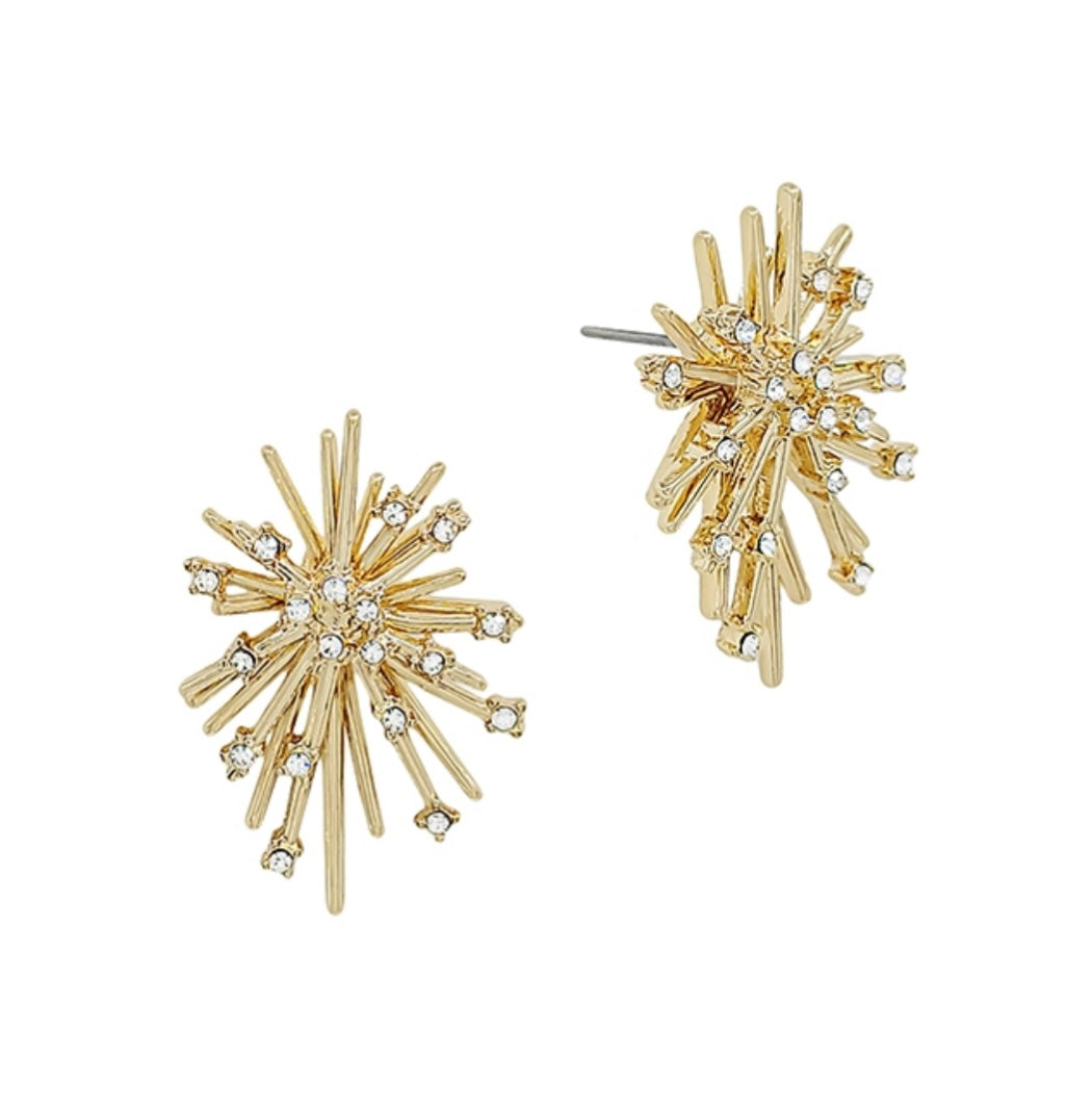 Gold Firework Studs