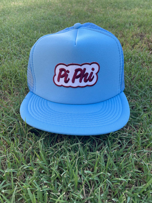 Blue PiPhi Trucker Hat