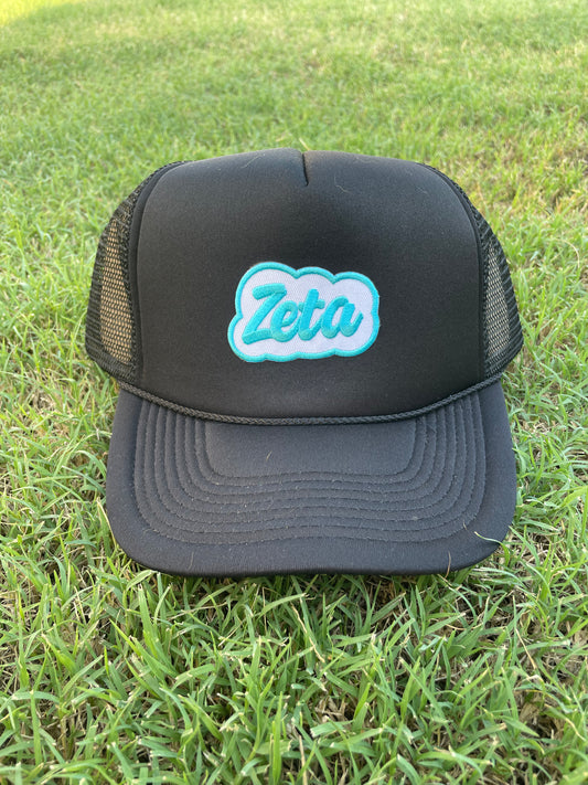 Black Zeta Trucker Hat