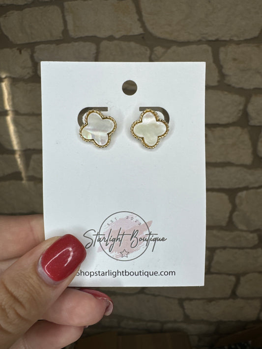 White Clover Studs