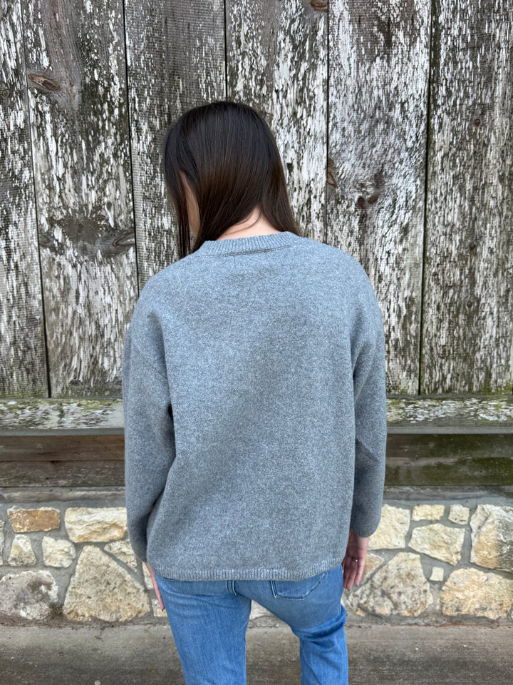 Katherine Grey Knit Sweater