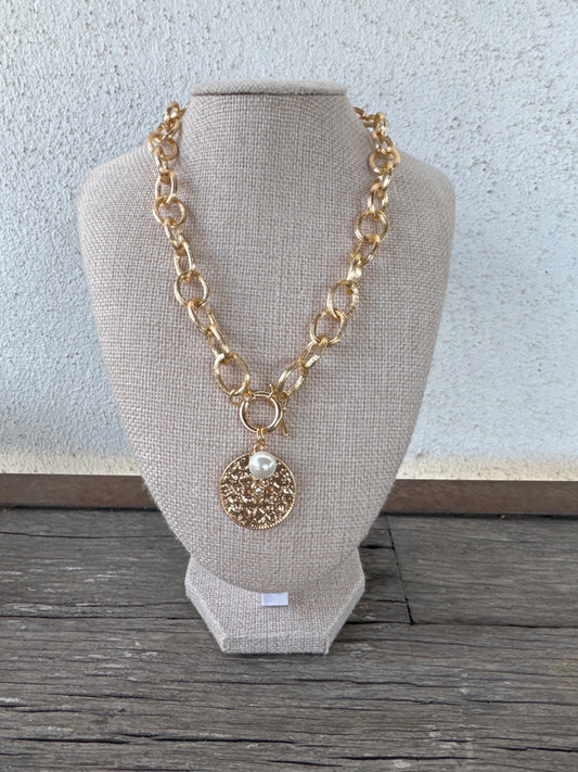 Catherine Chunky Gold Necklace