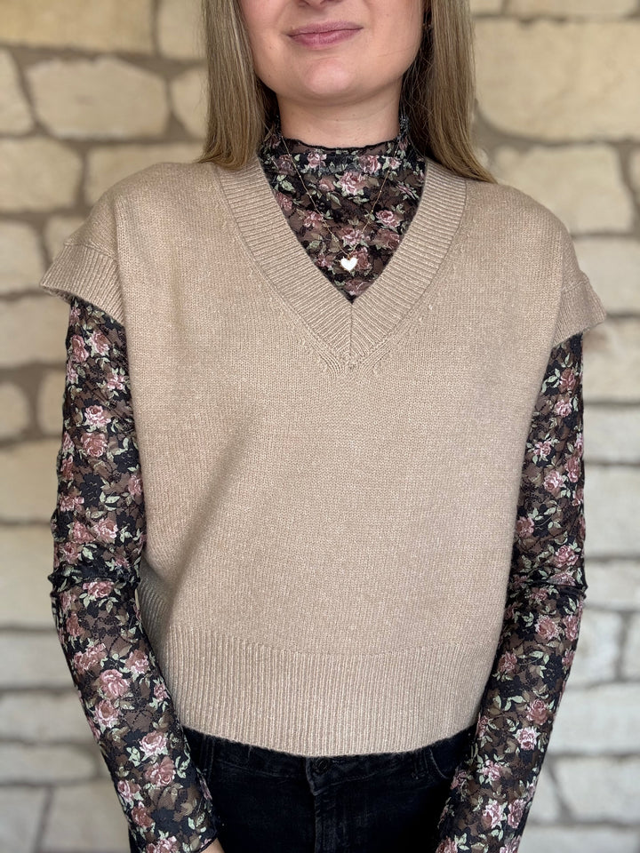 Amy V Neck Sweater Shirt