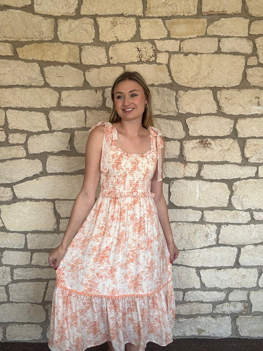 Picnic Dress- Apricot