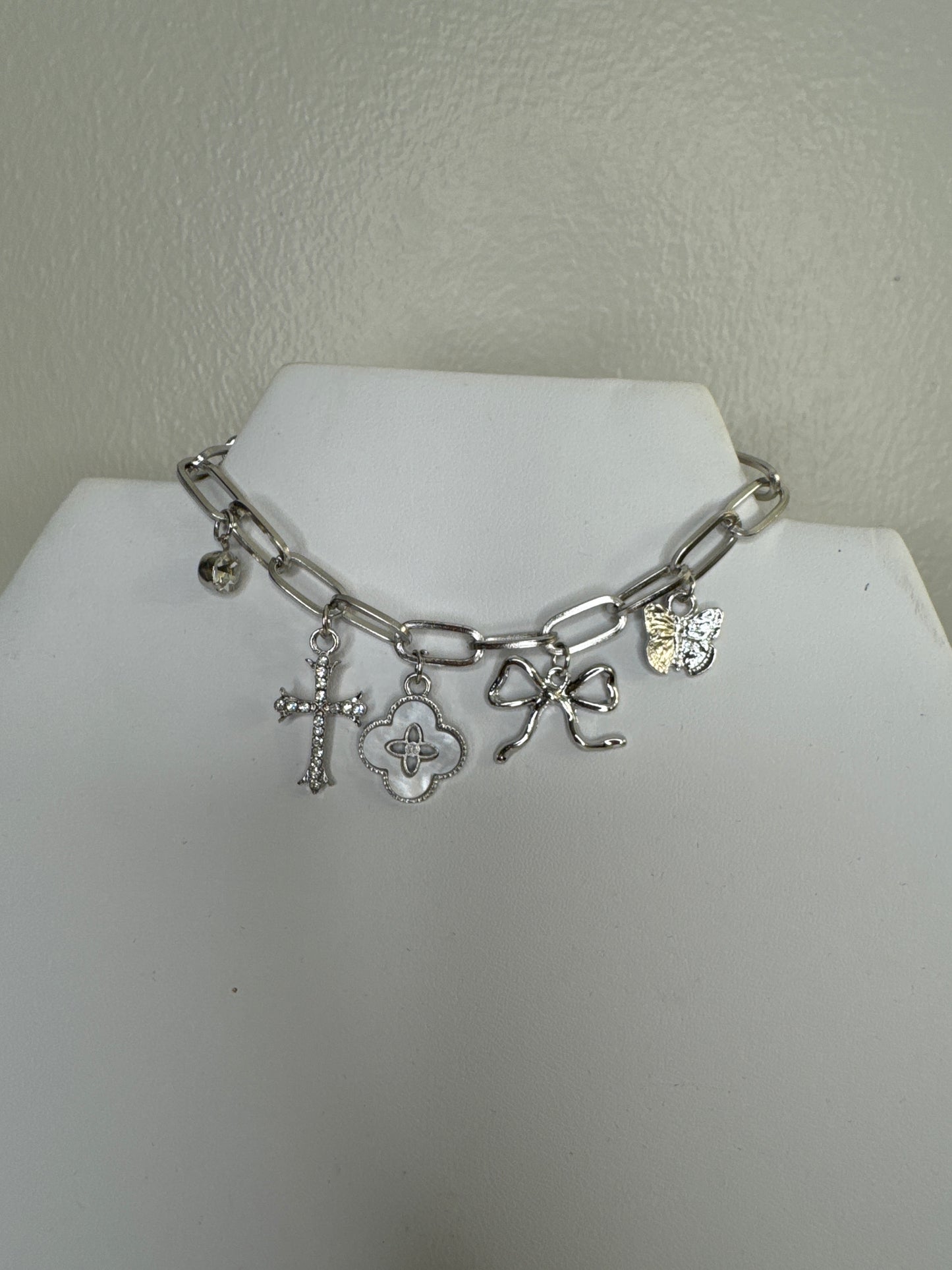 Silver Charm Bracelet
