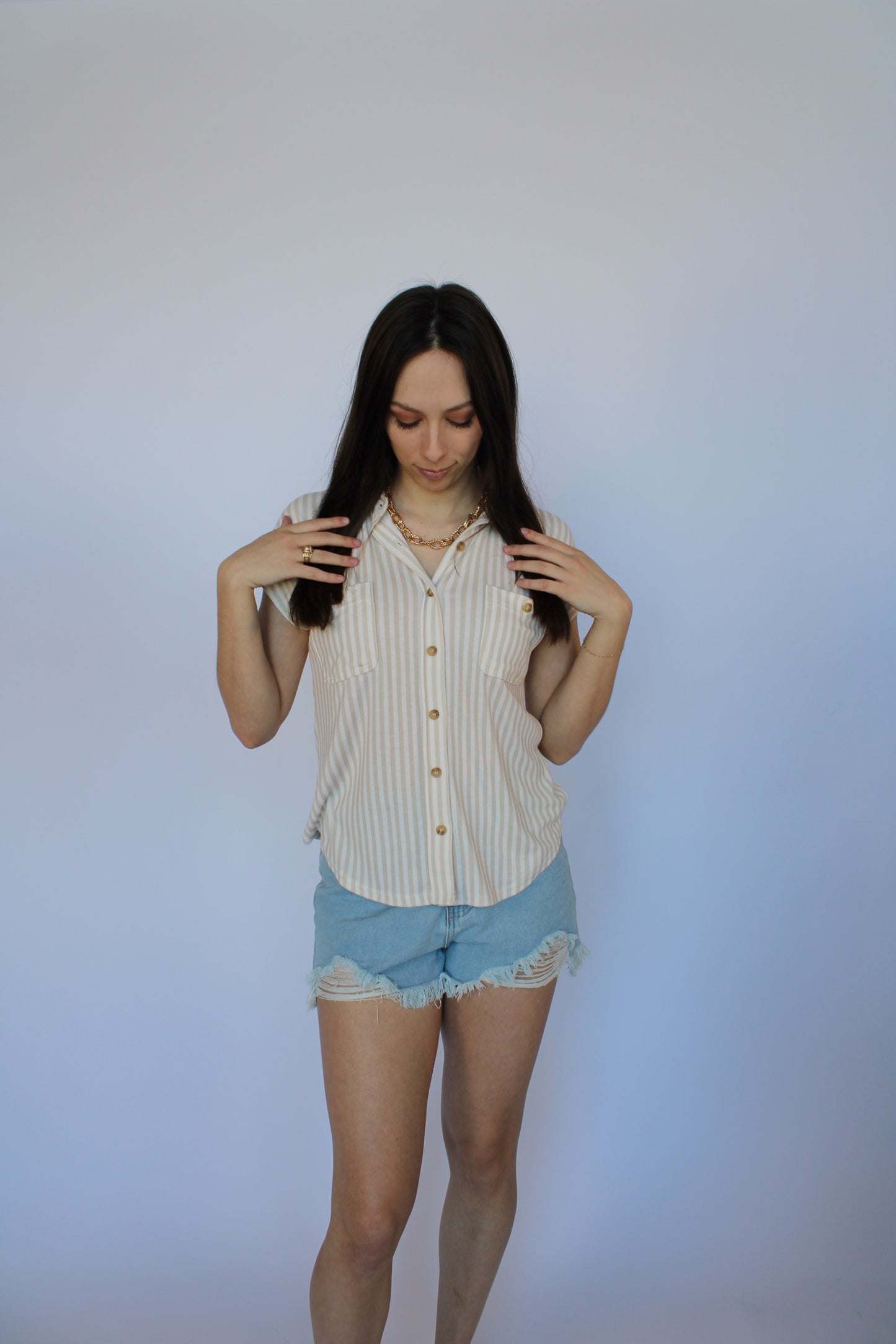 Denim Shorts- Light