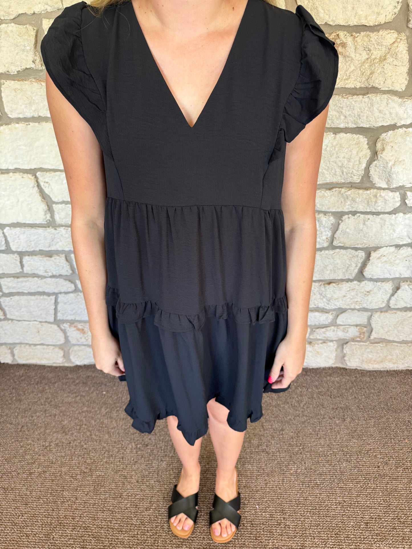 Georgia Dress- Black