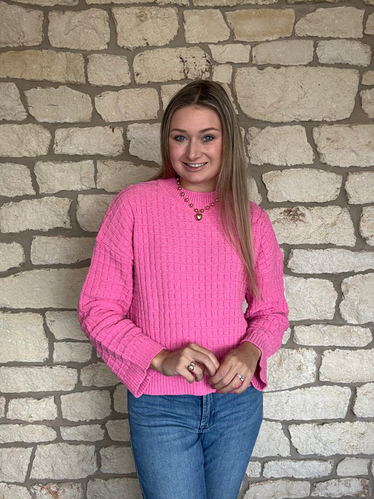 Pretty in Pink Sweater