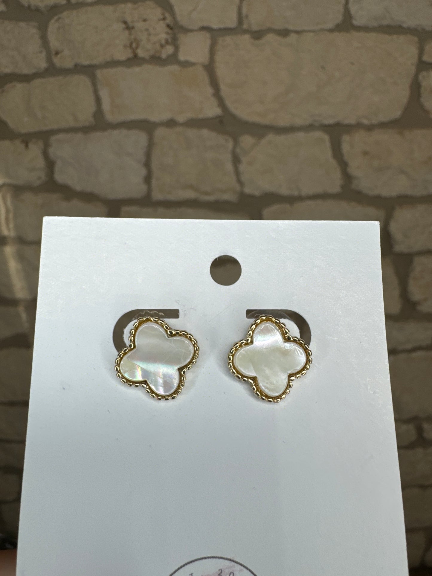 White Clover Studs