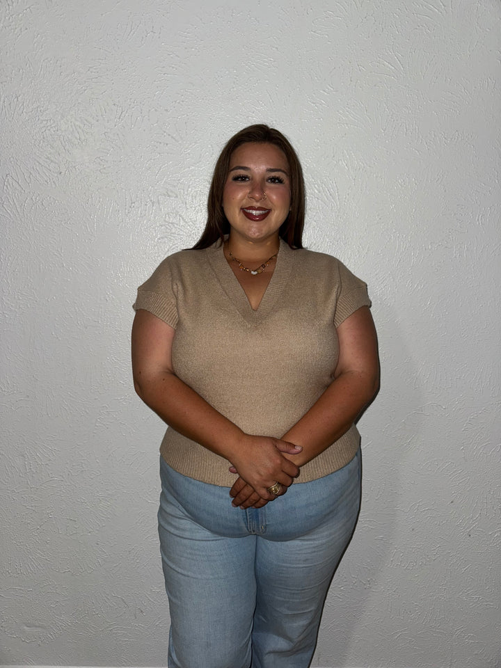 Amy V Neck Sweater Shirt
