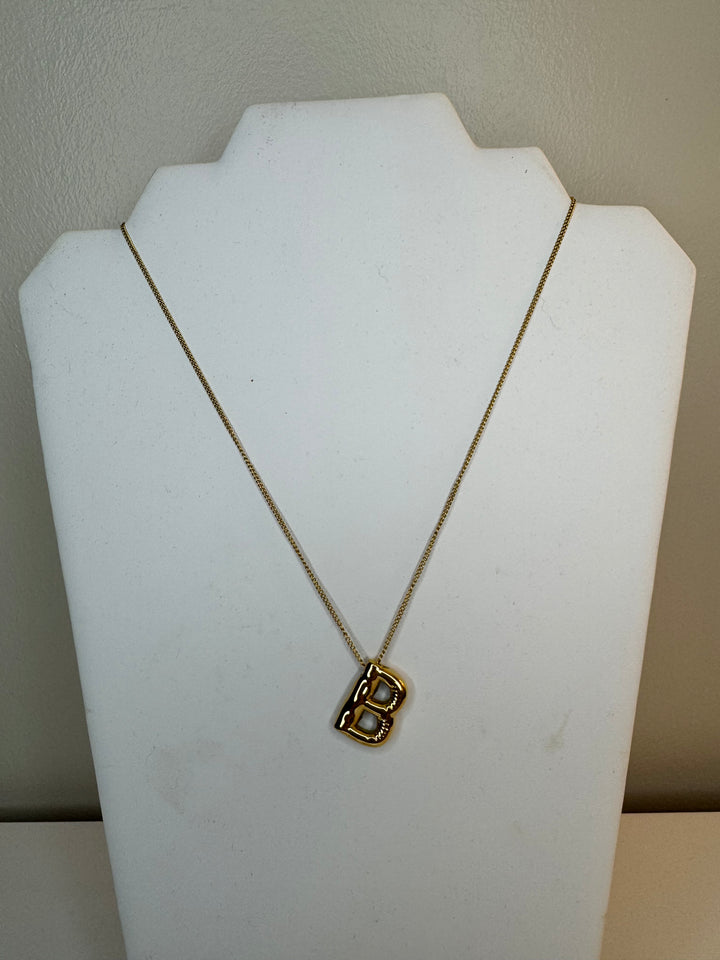 Balloon B Necklace