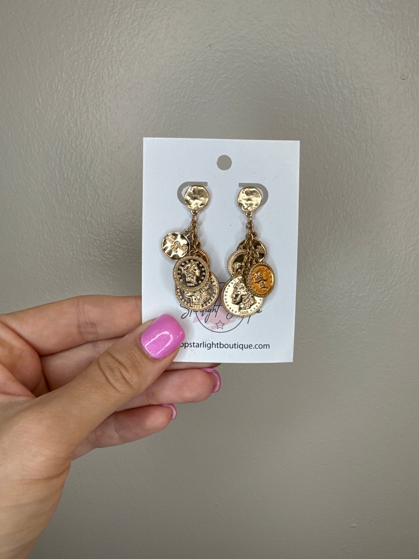 Coin Earrings