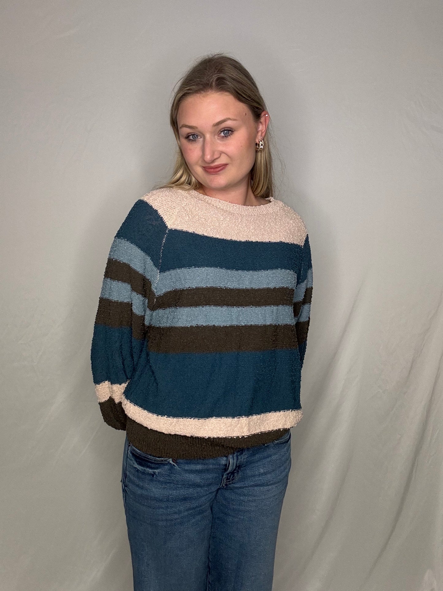 Stella Sweater- Blue