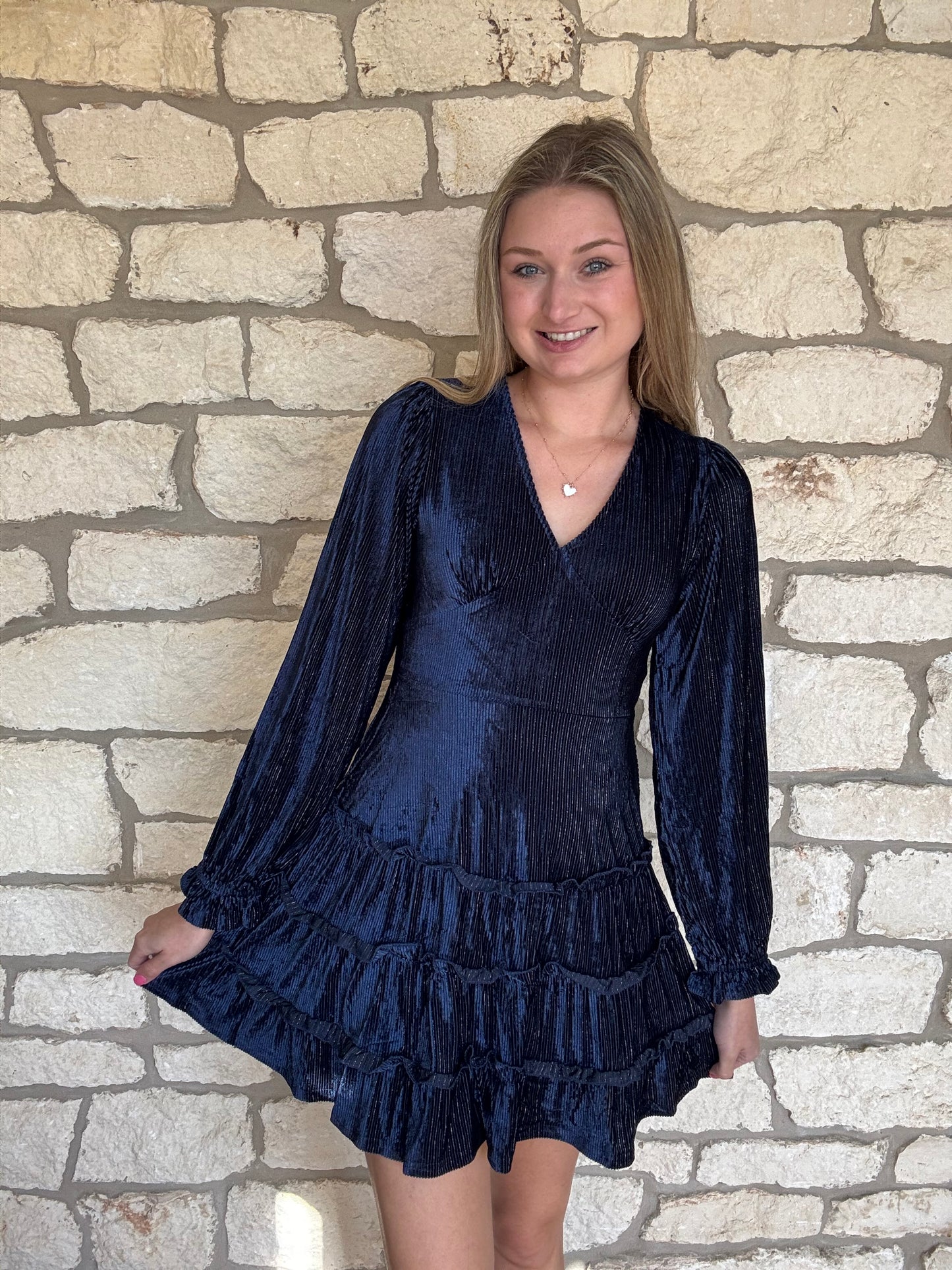 Out For Wine Dress- Midnight