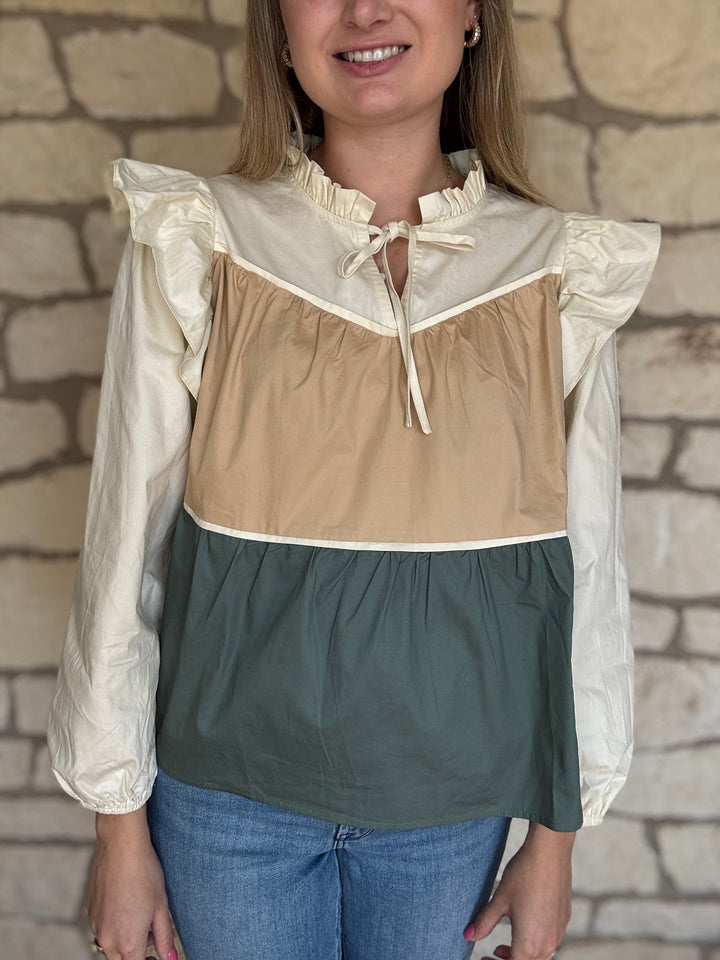 Montana Long Sleeve Cotton Top