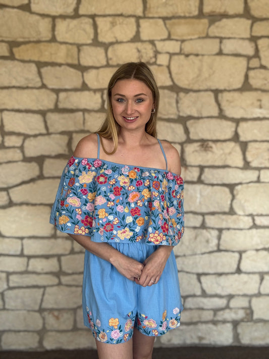 Floral Romper