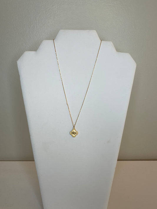 Gold Clover Necklace