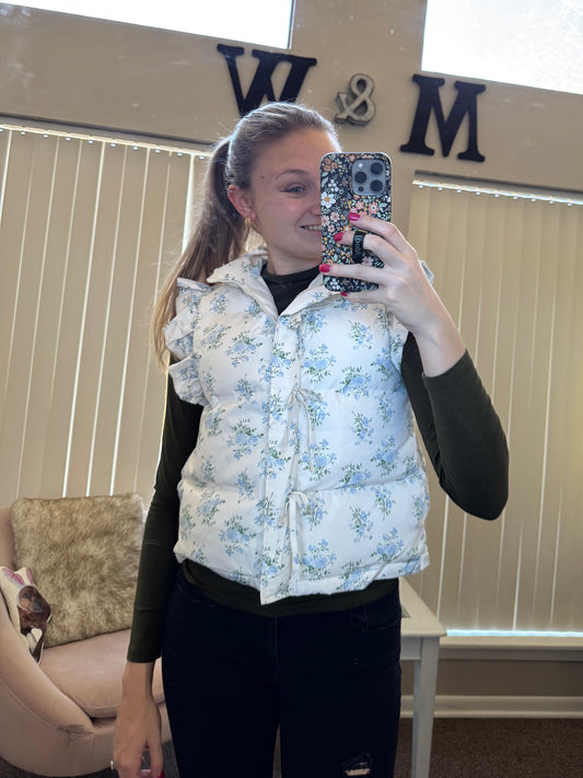Floral Vest